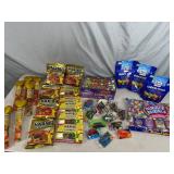 Assorted Candy, Haribo Gummy Candy, Ritter Chocolate, Dubble Bubble Gum, and More