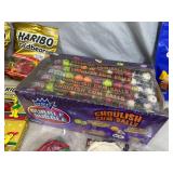 Assorted Candy, Haribo Gummy Candy, Ritter Chocolate, Dubble Bubble Gum, and More