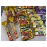 Assorted Candy, Haribo Gummy Candy, Ritter Chocolate, Dubble Bubble Gum, and More