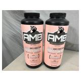 2 New Jars of AMB Lady Anti Friction Body Powder