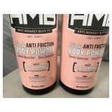 2 New Jars of AMB Lady Anti Friction Body Powder