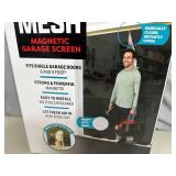 New Magic Mesh Hands-Free Magnetic Garage Screen