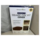 New Backyard Basics Square Fire Pit Cover