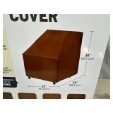 New Backyard Basics Oversize Patio Chair Cover