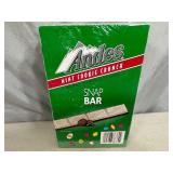 New Case of 24 Andes Mint Cookie Crunch Snap Bars