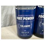2 New Jars of AMB Anti Friction Foot Powder