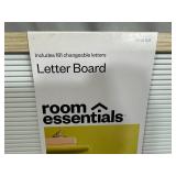 New Message Board with Letters