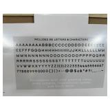 New Message Board with Letters