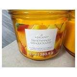 2 New Sweet Mango Scented Candles