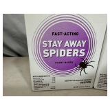 3 New Boxes of Earthkind Stay Away Spider Deterrent Packets