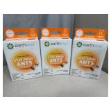 3 New Boxes of Earthkind Stay Away Ants Deterrent Packets