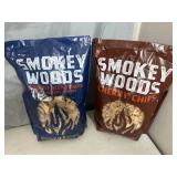 2 New Bags of Smokey Woods BBQ Wood Smoking Chips
