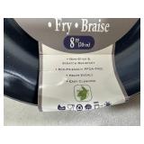New 5 in 1 Blue Sapphire Ceramic Coated 8 inch Frying Pan