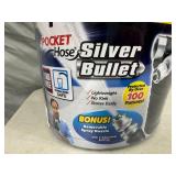 New Pocket Hose Silver Bullet 50 ft Expanding Garden Hose