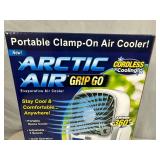 New Arctic Air Grip Go Rechargeable Clamp-On Cooler
