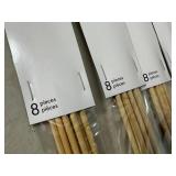 48 New Wood Marshmallow Campfire Sticks