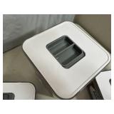 3 New Pantrymate Space Box Leak Proof Food Storage Containers
