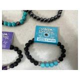 6 New Lava, Magnetic Bracelets