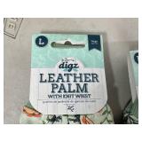 3 New Pairs of Leather Palm Garden Gloves