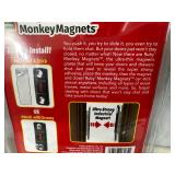 8 New Pairs of Ruby Monkey Magnets