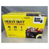 New Box of Contractor Grade 42 Gallon Trash Bags