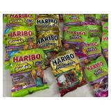 Large Lot of Candy, Haribo Gummy Candy, Blow Pops, Etc