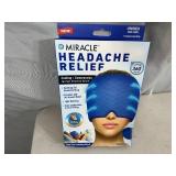 New Miracle Headache Relief Cooling and Compression Mask