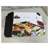 New Grill Pro Porcelain Steel Flat Grill Topper Pan