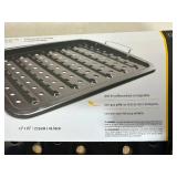 New Grill Pro Porcelain Steel Flat Grill Topper Pan