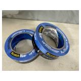 2 New Rolls of Scotch Blue Painters Tape - 1.41 inch