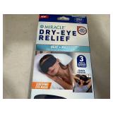 New Miracle Dry-Eye Relief Heated / Massage Mask