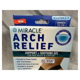 New Miracle Arch Relief Plantar Fasciitis Gel Foot Brace