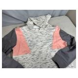 2 New Youth Long Sleeve Hooded Shirts - Size Small - 6/7