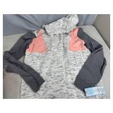 2 New Youth Long Sleeve Hooded Shirts - Size XL - 16