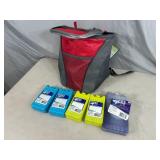 New Backpack Cooler with Assorted Ice Packs