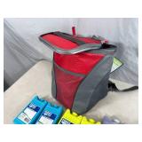 New Backpack Cooler with Assorted Ice Packs