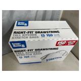 Large Box of 150 Kitchen Size Trash Bags