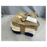 New Pack of 12 Signature Classics Wash Cloths