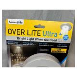 New Over Lite Ultra Motion Activated Wall/Ceiling Light - Rechargeable