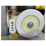New Over Lite Ultra Motion Activated Wall/Ceiling Light - Rechargeable