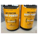 2 New Jars of AMB Anti Friction Body Powder