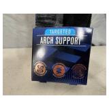 3 New Pairs of Copper Fit Arch Support Sport Socks - Ankle Length
