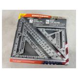 New Swanson 2 pc Speed Square Set - 7 inch and 4 1/2 inch.