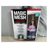 New Magic Mesh Hands-Free Magnetic Screen Door - Deluxe