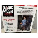 New Magic Mesh Hands-Free Magnetic Screen Door - Deluxe