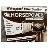 New Horsepower Waterproof Power Scrubber