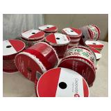11 New Rolls of Craft / Decorative Wired Ribbon $166 retail