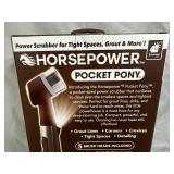 New Horsepower Pocket Pony Cordless Power Scrubber