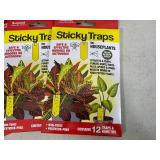 6 New Packs of Sticky Traps for Planters to Catch Small Bugs and Gnats