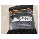 2 New Pairs of Storm Valley Mens Thermal Boot Socks